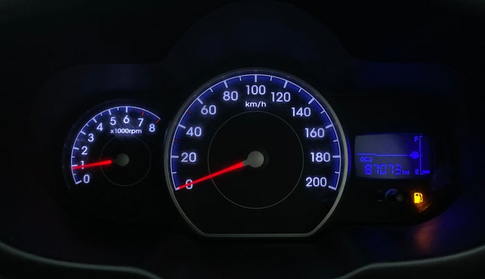 2012 Hyundai i10 SPORTZ 1.2, Petrol, Manual, 87,073 km, Odometer Image