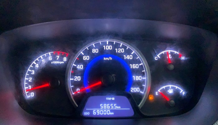 2019 Hyundai Grand i10 SPORTZ 1.2 KAPPA VTVT, Petrol, Manual, 69,796 km, Odometer Image