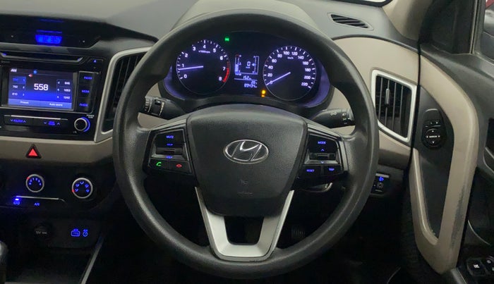 2017 Hyundai Creta E PLUS 1.6 PETROL, Petrol, Manual, 89,434 km, Steering Wheel Close Up