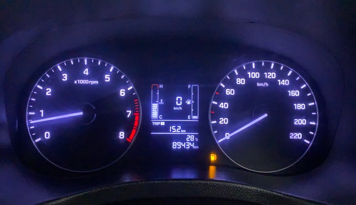 2017 Hyundai Creta E PLUS 1.6 PETROL, Petrol, Manual, 89,434 km, Odometer Image