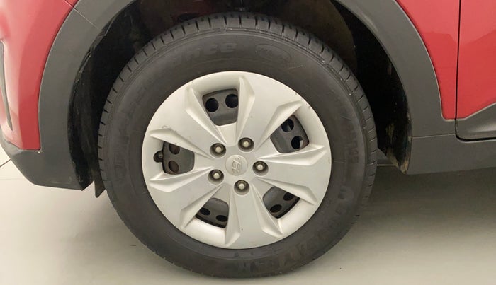 2017 Hyundai Creta E PLUS 1.6 PETROL, Petrol, Manual, 89,434 km, Left Front Wheel