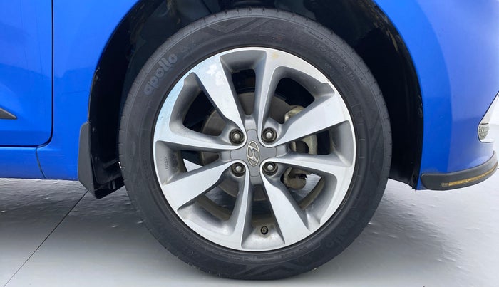 2017 Hyundai Elite i20 ASTA 1.2 (O), Petrol, Manual, 46,483 km, Right Front Wheel