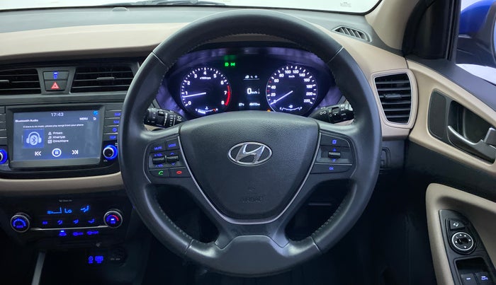 2017 Hyundai Elite i20 ASTA 1.2 (O), Petrol, Manual, 46,483 km, Steering Wheel Close Up