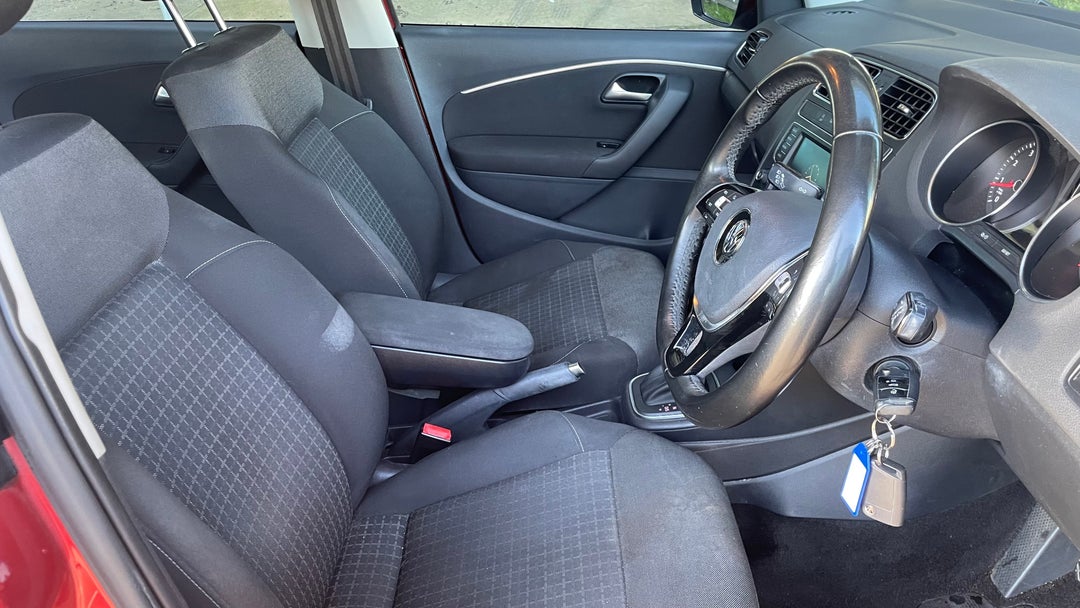 Right Side Front Door Cabin View