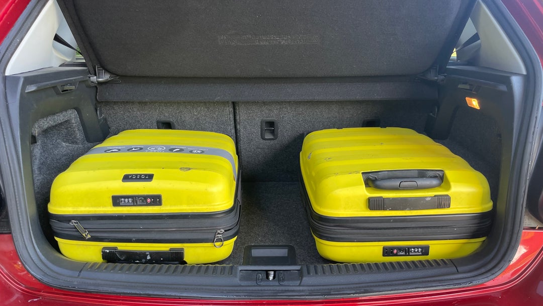 Boot Inside View with Luggage