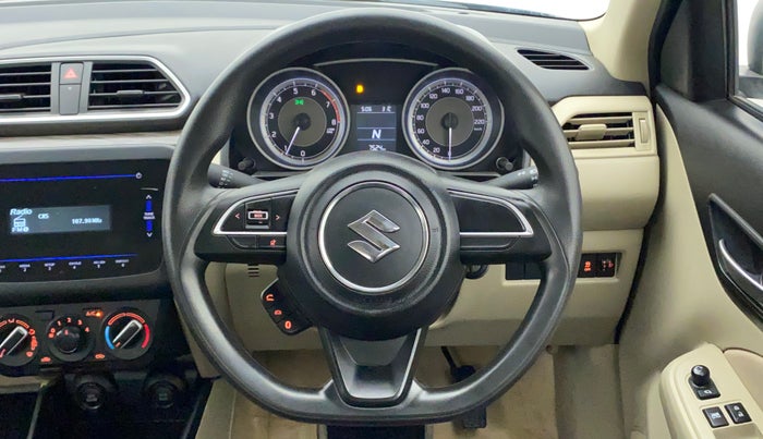 2022 Maruti Dzire VXI AMT, Petrol, Automatic, 7,524 km, Steering Wheel Close Up