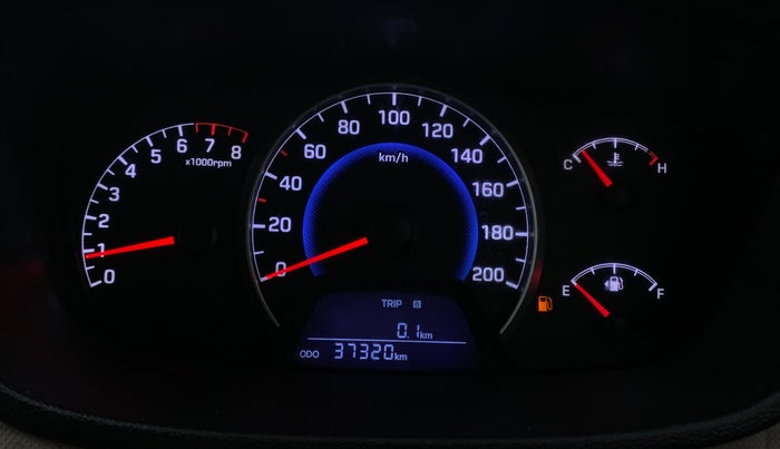 2016 Hyundai Grand i10 SPORTZ 1.2 KAPPA VTVT, Petrol, Manual, 37,442 km, Odometer Image