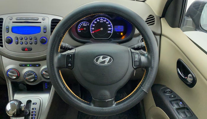 2010 Hyundai i10 ASTA 1.2 WITH SUNROOF, Petrol, Manual, 15,974 km, Steering Wheel Close Up