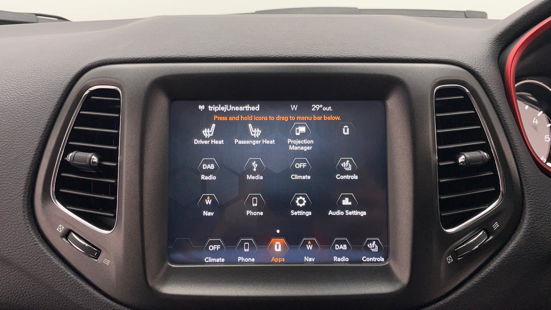 2017 Jeep Compass Trailhawk (4x4 Low), Automatic, 51238 km, Infotainment System