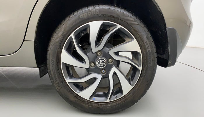 2019 Toyota Glanza V CVT, Petrol, Automatic, 10,879 km, Left Rear Wheel