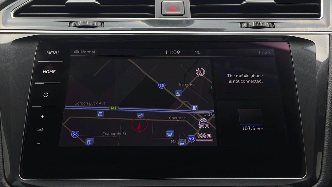 2017 Volkswagen Tiguan 140 Tdi Highline, Automatic, 80777 km, Infotainment System