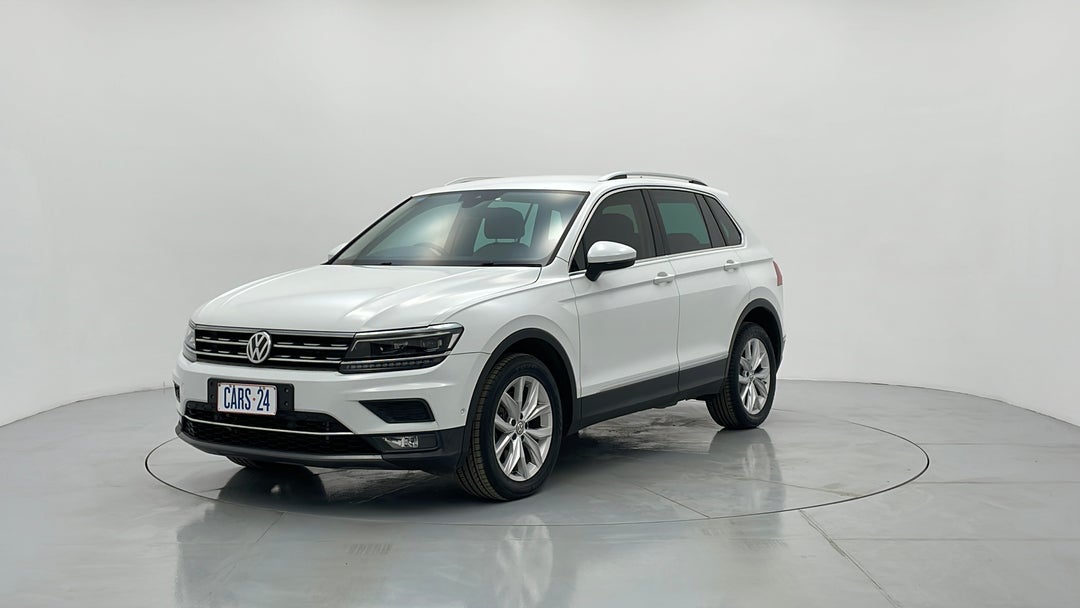 2017 Volkswagen Tiguan 140 Tdi Highline, Automatic, 80777 km, Left Front Diagonal (45- Degree) View