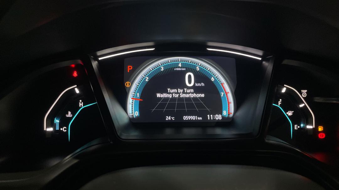 2019 Honda Civic Vti-l, Automatic, 59901 km, Odometer View
