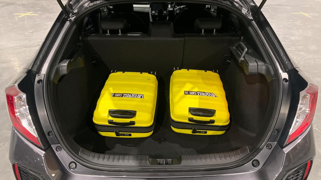 2019 Honda Civic Vti-l, Automatic, 59901 km, Boot Inside View with Luggage