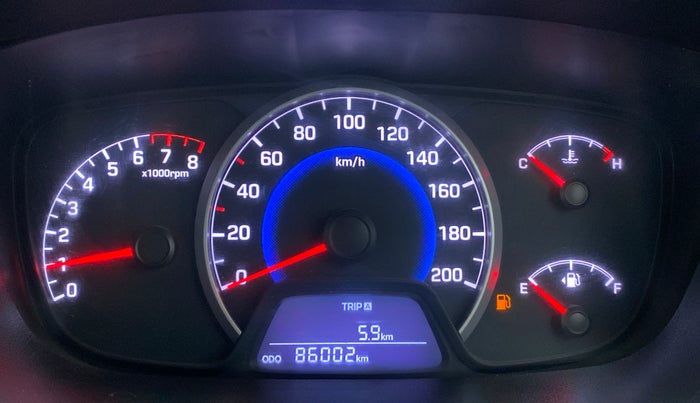 2013 Hyundai Grand i10 SPORTZ 1.2 KAPPA VTVT, Petrol, Manual, 85,892 km, Odometer Image