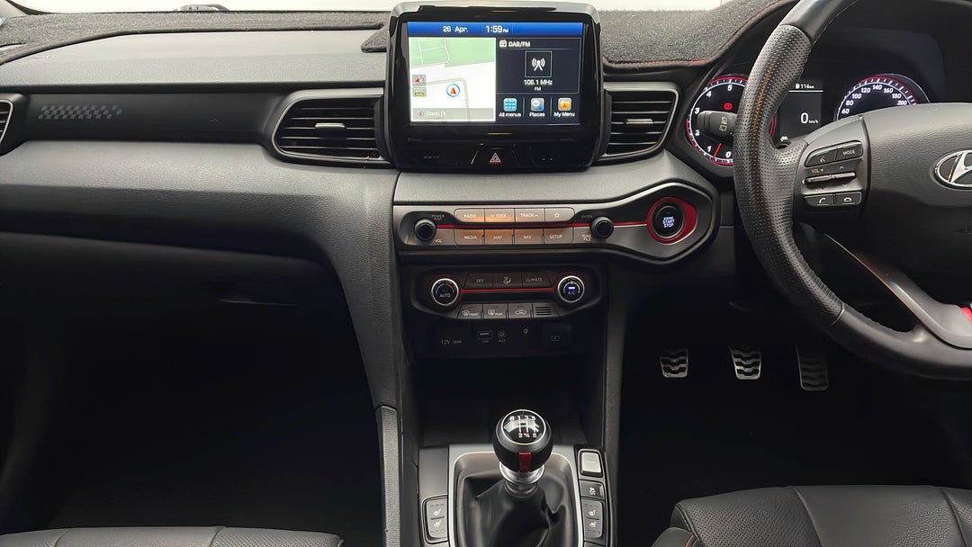 2019 Hyundai Veloster Turbo Premium, Manual, 19367 km, Center Console