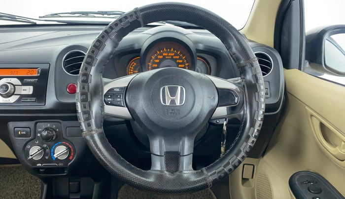 2014 Honda Amaze 1.2 SX MT I VTEC, Petrol, Manual, 45,615 km, Steering Wheel Close Up