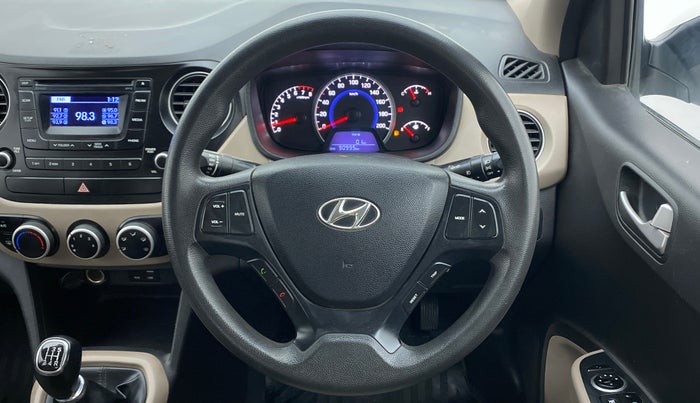 2016 Hyundai Grand i10 SPORTZ 1.2 KAPPA VTVT, Petrol, Manual, 90,995 km, Steering Wheel Close Up