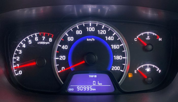 2016 Hyundai Grand i10 SPORTZ 1.2 KAPPA VTVT, Petrol, Manual, 90,995 km, Odometer Image