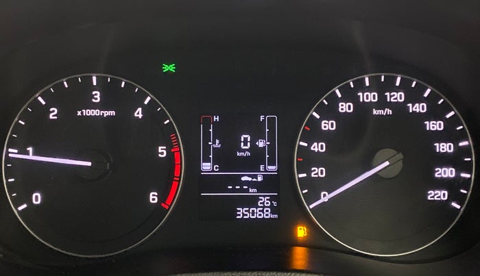2019 Hyundai Creta 1.6 E PLUS CRDI, Diesel, Manual, 35,107 km, Odometer Image
