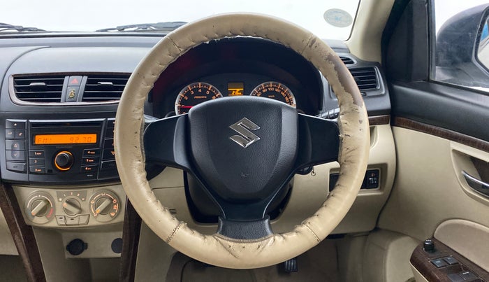 2014 Maruti Swift Dzire VXI, Petrol, Manual, 76,864 km, Steering Wheel Close Up