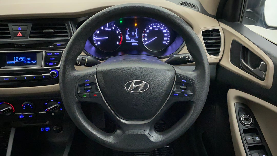 Steering Wheel Close Up