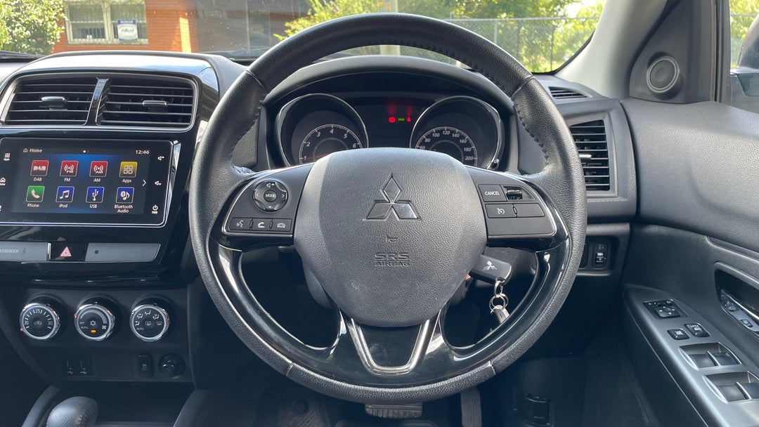 2018 Mitsubishi ASX Ls (2wd), Automatic, 97392 km, Steering Wheel Close-up