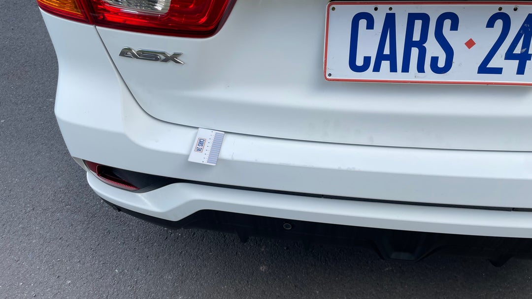 2018 Mitsubishi ASX Ls (2wd), Automatic, 97392 km, Bumper Rear Scratch