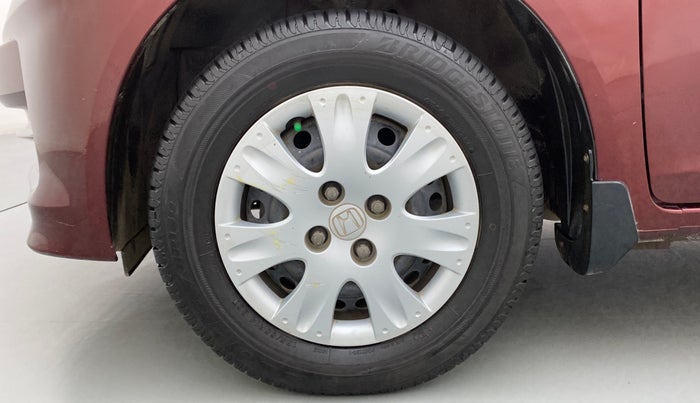 2014 Honda Amaze 1.2 SMT I VTEC, Petrol, Manual, 58,424 km, Left Front Wheel