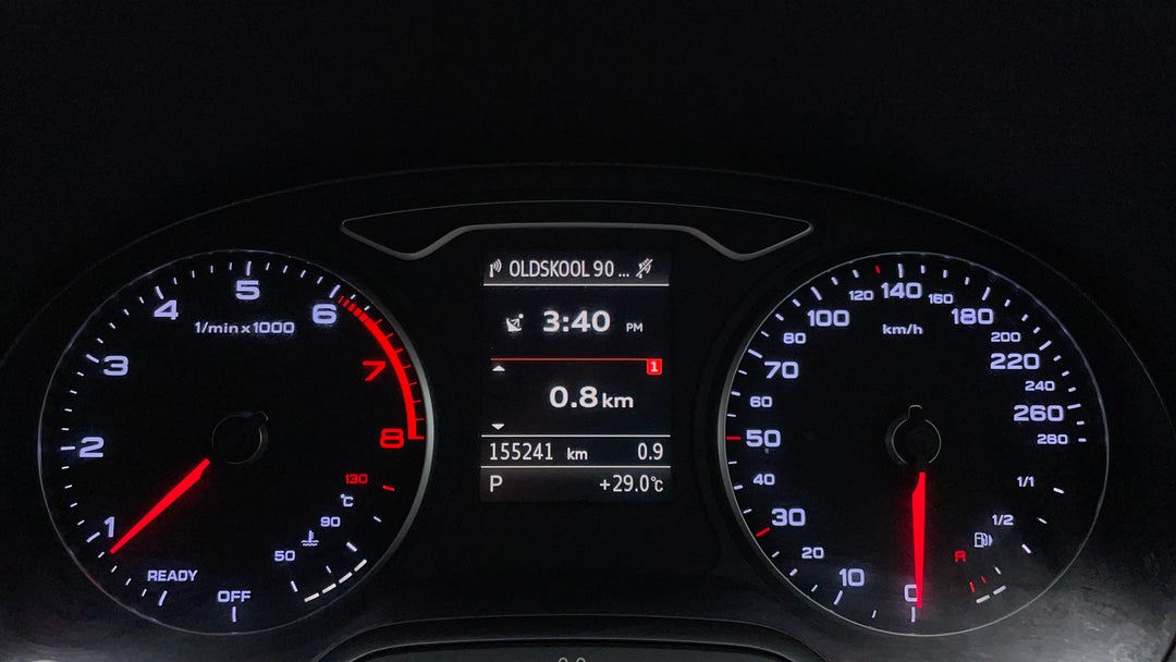 2016 Audi A3 Sportback 1.4 Tfsi Attraction, Automatic, 155241 km, Odometer View