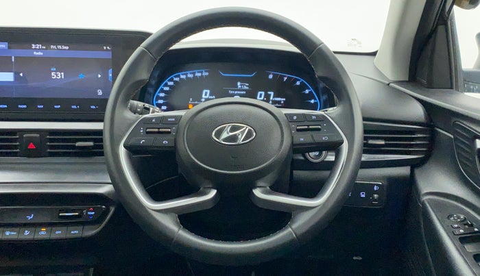 2021 Hyundai NEW I20 ASTA (O) 1.2 MT, Petrol, Manual, 16,430 km, Steering Wheel Close Up