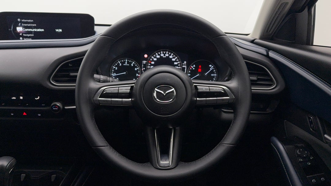 2021 Mazda CX-30 G20 Evolve (FWD), Automatic, 73307 km, Steering Wheel Close-up