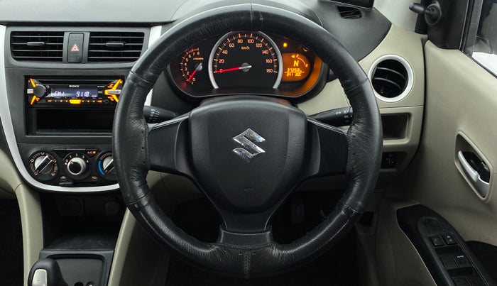 2015 Maruti Celerio VXI AGS, Petrol, Automatic, 37,180 km, Steering Wheel Close Up