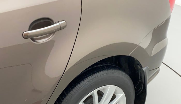 2017 Volkswagen Ameo HIGHLINE DSG 1.5 DIESEL , Diesel, Automatic, 58,693 km, Left quarter panel - Minor scratches