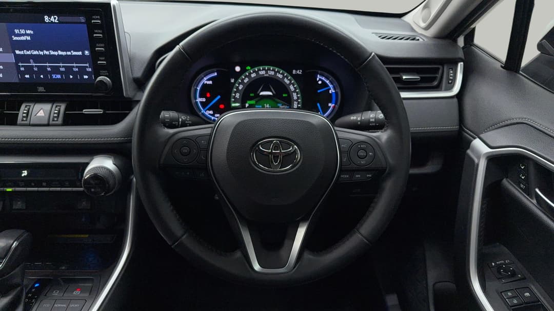 2021 Toyota RAV4 Cruiser (2WD) Hybrid, Automatic, 76412 km, Steering Wheel Close-up