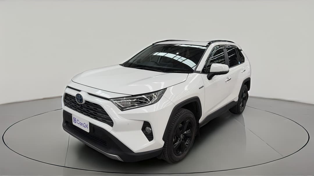 2021 Toyota RAV4 Cruiser (2WD) Hybrid, Automatic, 76412 km, Left Front Diagonal (45- Degree) View