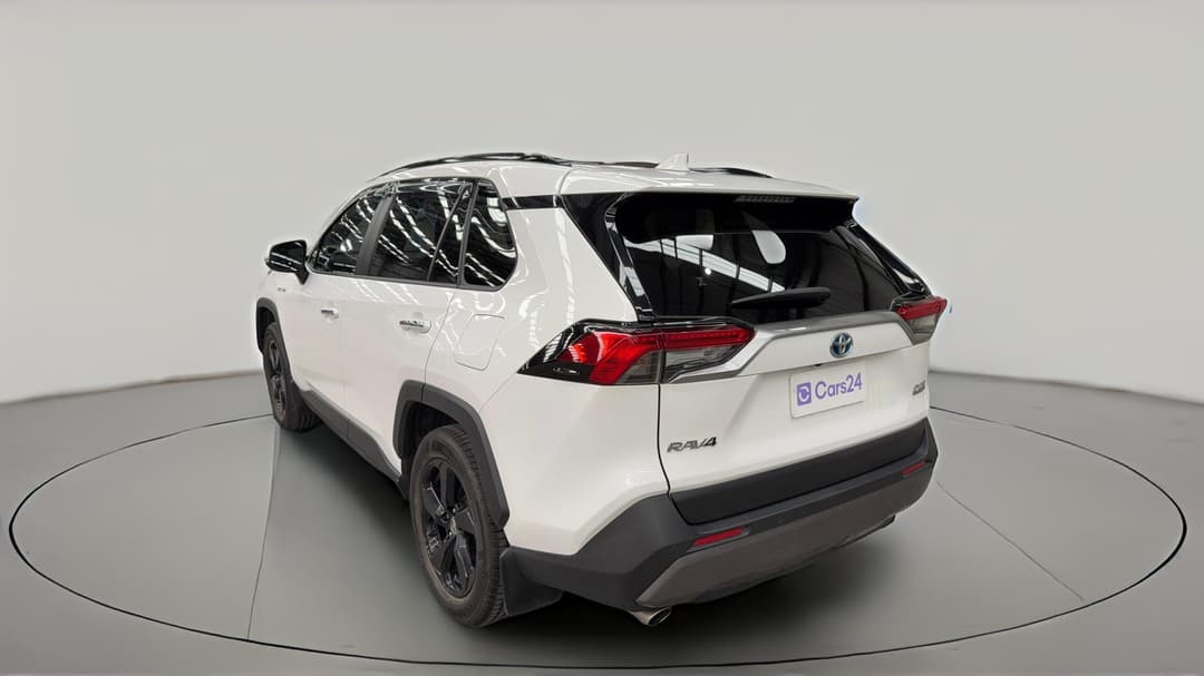 2021 Toyota RAV4 Cruiser (2WD) Hybrid, Automatic, 76412 km, Left Back Diagonal (45- Degree) View