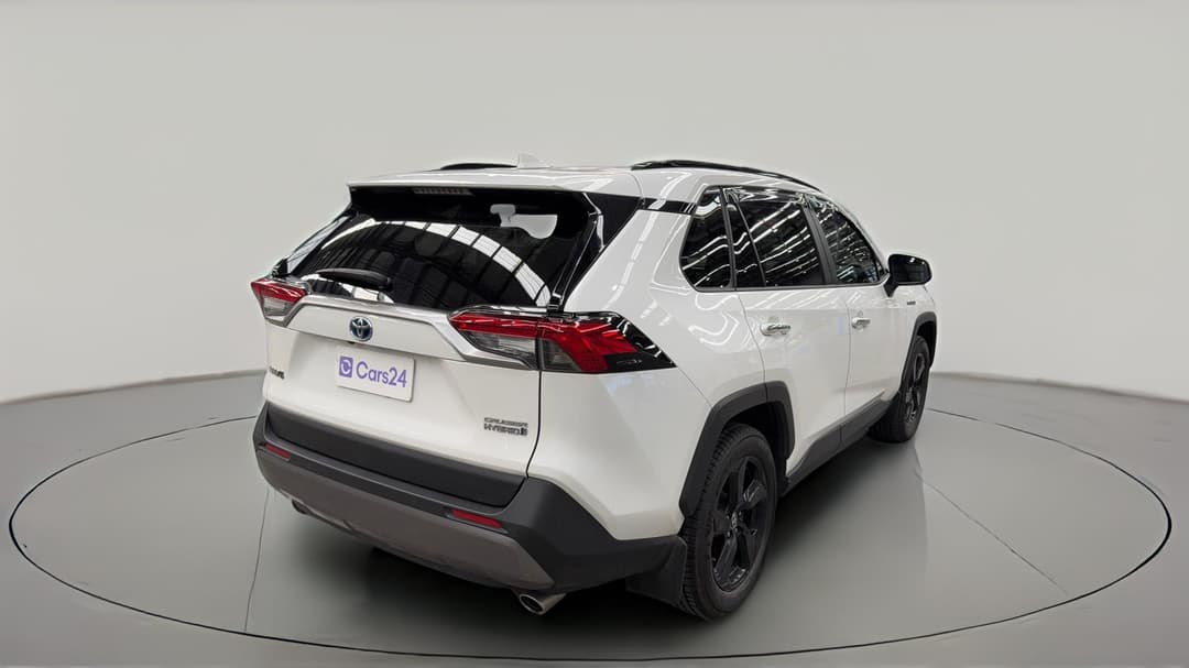 2021 Toyota RAV4 Cruiser (2WD) Hybrid, Automatic, 76412 km, Right Back Diagonal (45- Degree) View