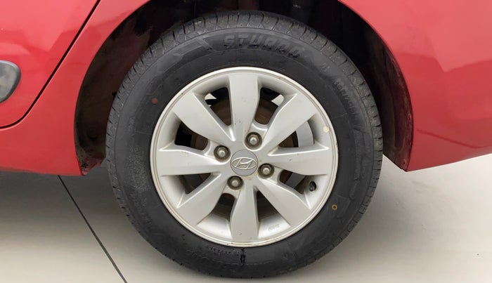 2014 Hyundai Xcent S (O) 1.2, Petrol, Manual, 55,955 km, Left Rear Wheel