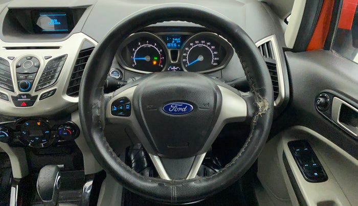 2015 Ford Ecosport 1.5 TITANIUM TI VCT AT, Petrol, Automatic, 67,524 km, Steering Wheel Close Up