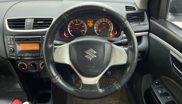 2017 Maruti Swift VDI ABS, Diesel, Manual, 1,15,858 km, Steering Wheel Close Up