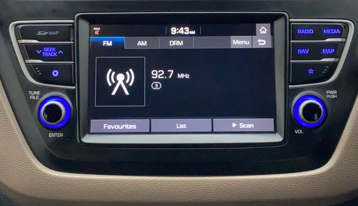 2018 Hyundai Elite i20 ASTA 1.2 (O), Petrol, Manual, 49,103 km, Infotainment System