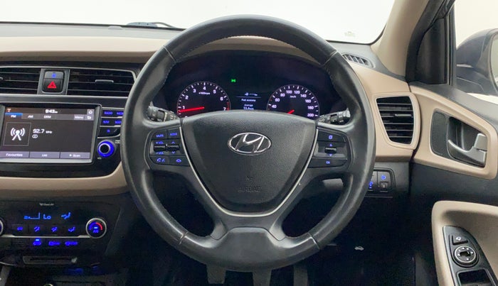 2018 Hyundai Elite i20 ASTA 1.2 (O), Petrol, Manual, 49,103 km, Steering Wheel Close Up