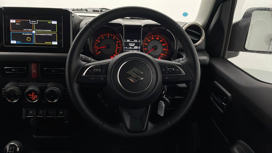 2021 Suzuki Jimny Glx (qld), Manual, 21635 km, Steering Wheel Close-up