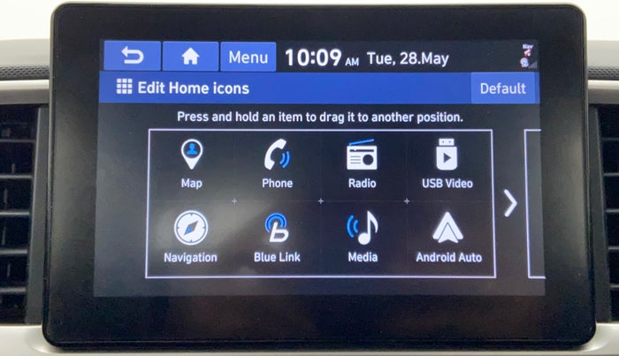 2021 Hyundai VENUE SX PLUS 1.0 TURBO DCT, Petrol, Automatic, 40,080 km, Apple CarPlay and Android Auto