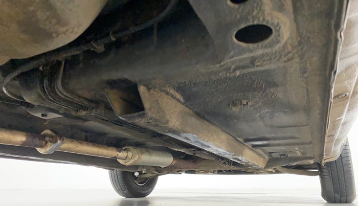 2016 Datsun Redi Go T (O), Petrol, Manual, 48,496 km, Right Side Underbody