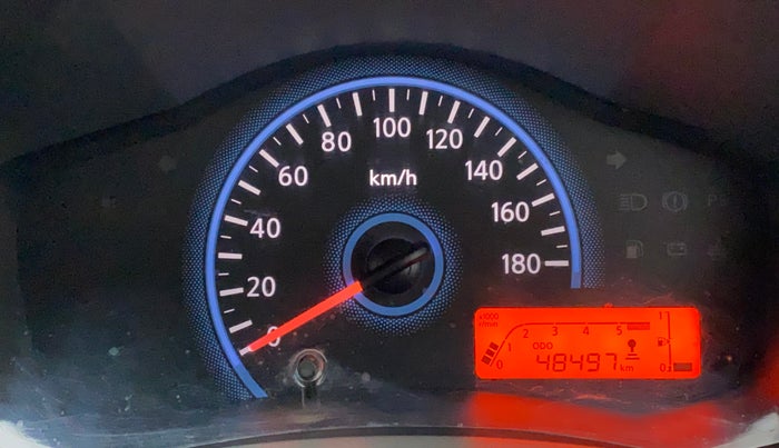 2016 Datsun Redi Go T (O), Petrol, Manual, 48,496 km, Odometer Image