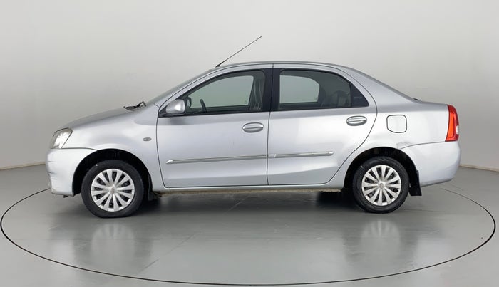 2011 Toyota Etios G, CNG, Manual, 84,437 km, Left Side