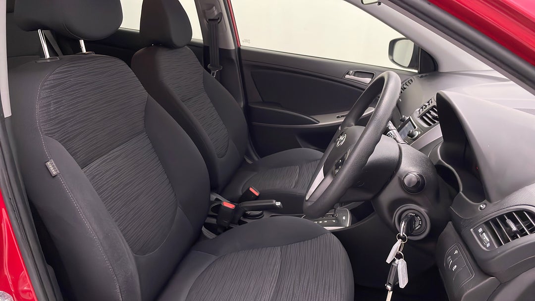 Right Side Front Door Cabin View