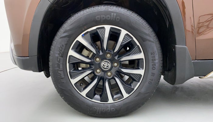 2020 Toyota URBAN CRUISER PREMIUM DUAL TONE AT, Petrol, Automatic, 15,872 km, Left Front Wheel